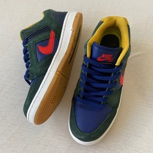 Nike SB Air Force 2 Low midnight green size 9